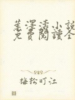 叶泽涛小说全文免费阅读全文