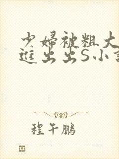 少妇被粗大猛进进出出S小说