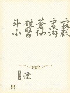 斗破苍穹寂寞的小医仙游戏世界