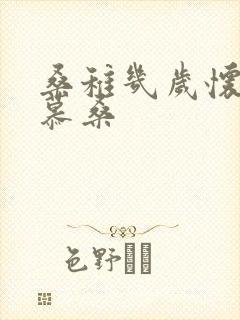 桑稚几岁怀了段慕桑