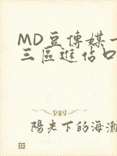 MD豆传媒一二三区进站口