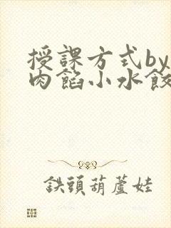 授课方式by 肉馅小水饺