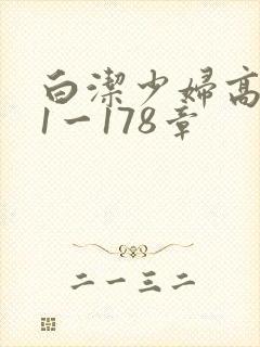 白洁少妇高义第1一178章