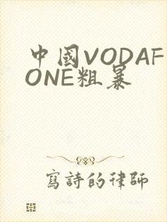 中国VODAFONE粗暴