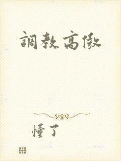 调教高傲