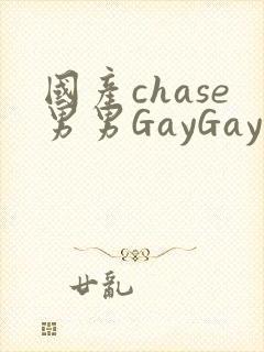 国产chase男男GayGay