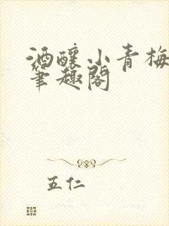 酒酿小青梅po笔趣阁