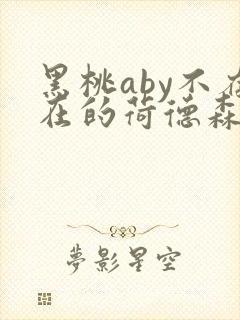 黑桃aby不存在的荷德森笔趣阁