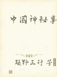 中国神秘事件录