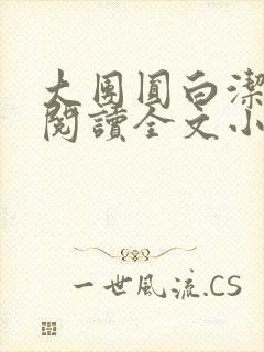 大团圆白洁免费阅读全文小说