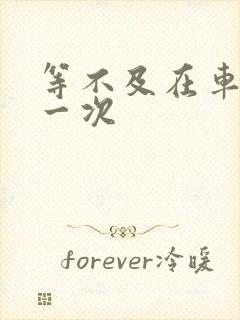 等不及在车里做一次