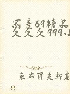 国产69精品久久久久999小说