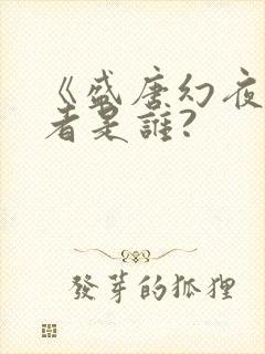 《盛唐幻夜》作者是谁?