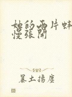 她的两片蚌肉慢慢张开