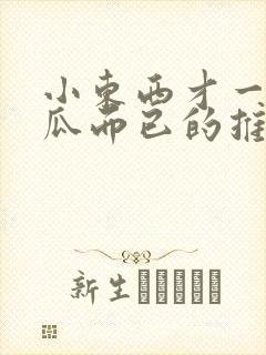 小东西才一根黄瓜而已的推荐书