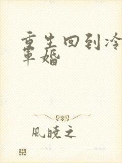 重生回到冷战前军婚