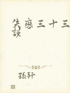 失恋三十三天小说