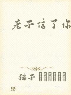 老子信了你的邪