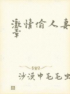 激情偷人妻30章