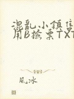 混乱小镇售票员用B检票TXT