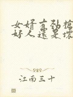 女婿有劲枪枪是好人还是坏人