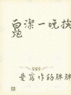 白洁一晚挨十二炮