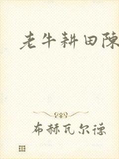 老牛耕田陈雪