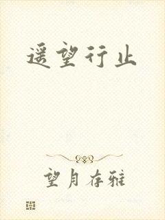 遥望行止