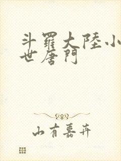 斗罗大陆小说绝世唐门