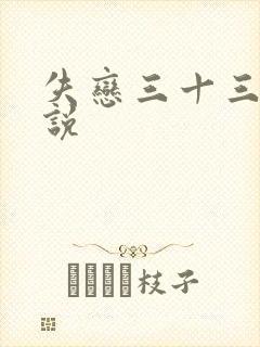 失恋三十三天小说