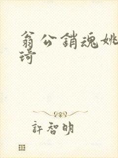 翁公销魂姚瑶琦琦