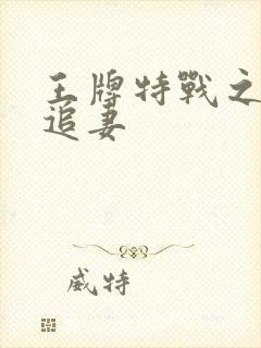 王牌特战之军少追妻