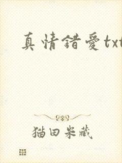 真情错爱txt