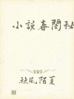 小说春闺秘史