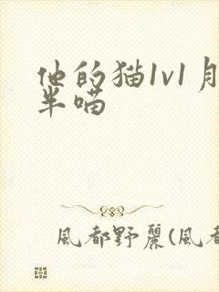 他的猫1v1月半喵