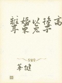 离婚以后高干 耳东兔子