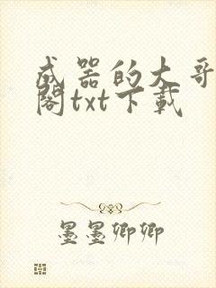 成器的大哥笔趣阁txt下载