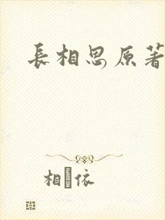 长相思原著小说