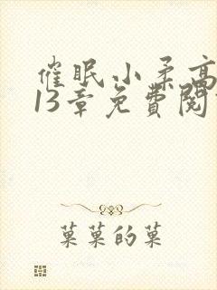 催眠小柔高达第13章免费阅读