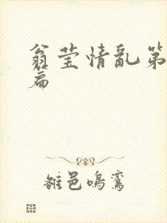 翁莹情乱第全部篇