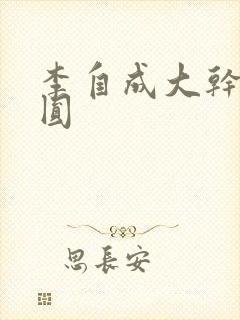 李自成大干陈圆圆