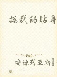 总裁的贴身女佣