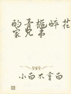 酌青栀醉花阴贺家兄弟