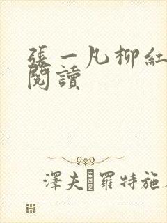 张一凡柳红免费阅读