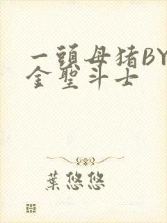 一头母猪BY黄金圣斗士