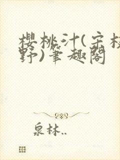 樱桃汁(宋枝江野)笔趣阁