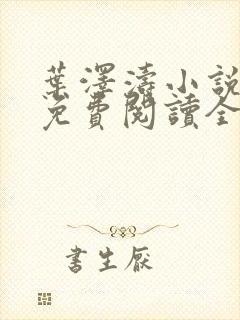 叶泽涛小说全文免费阅读全文