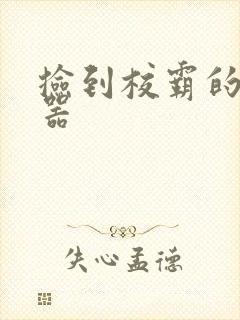 捡到校霸的遥控器