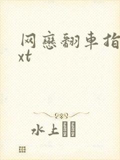 网恋翻车指南txt