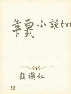 告白小说txt下载